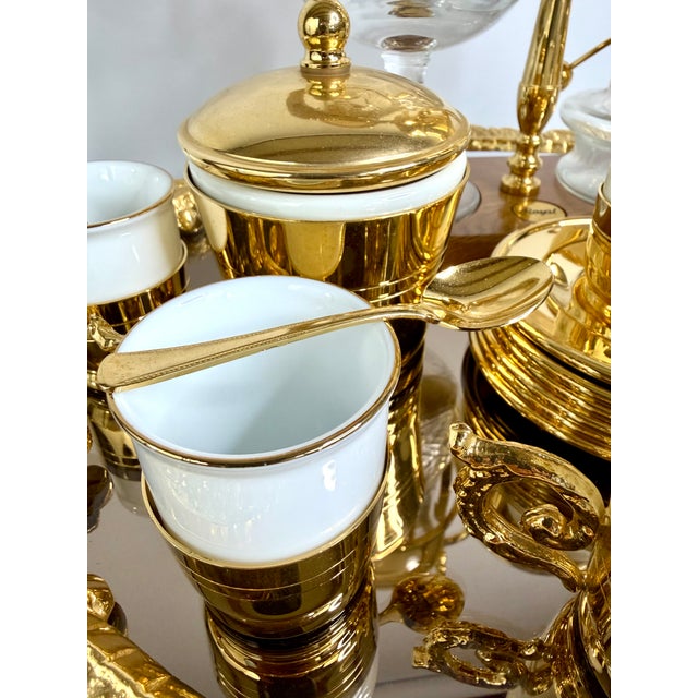 Vintage Coffee Set from Maison Royal Paris, 2010s, Set of 11 For Sale - Image 4 of 15