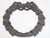 This iron architectural effect is 9.25"H x 9"W.