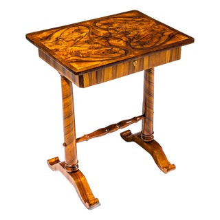Biedermeier Sewing Table, 1830s For Sale