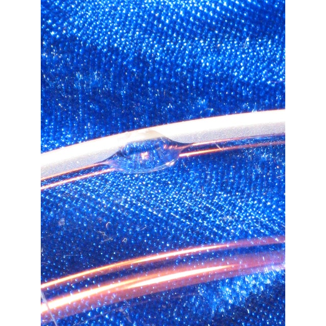 Glass Plate Art Nouveau Orrefors wheel Engraved Nude stars 1920's-30's Art Deco For Sale - Image 14 of 18