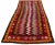 Turkish Mid-20th Century Turkish Kilim Multicolor Handmade Geometric Wool Rug For Sale - Image 3 of 10