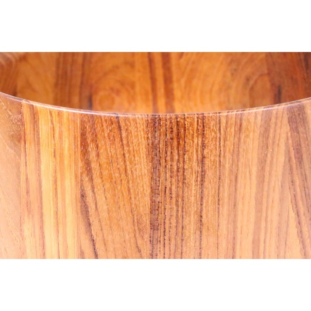 Brown 1970s Set of Danish Modern Teak Bowls by Quistgaard for Dansk - 3 pcs For Sale - Image 8 of 12