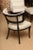 Vintage 1940's Grosfeld House Regency Wood Side Chairs With Cream and Off White Leopard Upholstery Pair Of For Sale In Miami - Image 6 of 10