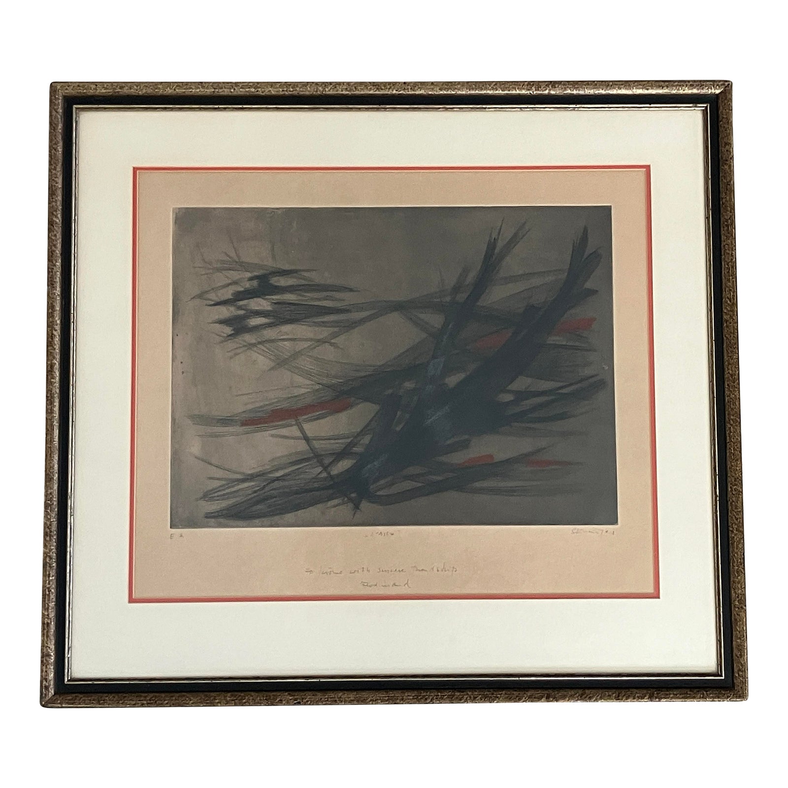 Ferdinand Springer Original Aquatint Etching - Rare e.a. Edition ...