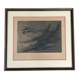 Ferdinand Springer Original Aquatint Etching - Rare e.a. Edition, Signed Plus Personal Dedication For Sale