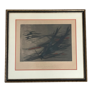 Ferdinand Springer Original Aquatint Etching - Rare e.a. Edition, Signed Plus Personal Dedication
