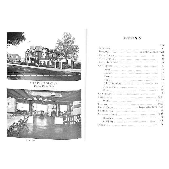 Paper Boston Yacht Club 1961 Annual For Sale - Image 7 of 7
