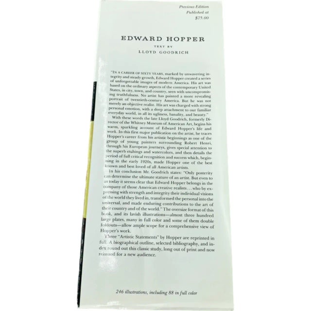 Black Edward Hopper by Lloyd Goodrich 1993 Hardcover Art Book For Sale - Image 8 of 12
