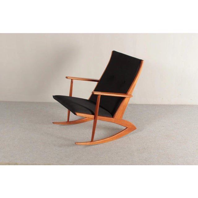 Danish Teak Rocking Chair, 1950s For Sale - Image 15 of 18