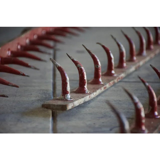 Metal Linear Butchers Hooks, France, 1940s, Set of 4 For Sale - Image 7 of 7