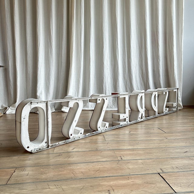 Mid-Century Modern Large Espresso Advertisement Sign in Acrylic Glass and Metal, 1950s For Sale - Image 3 of 18