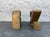 The letter “a” & “z” bookends made of a heavy cast metal design by The Curtis Jere Company. Both bookends are signed and...