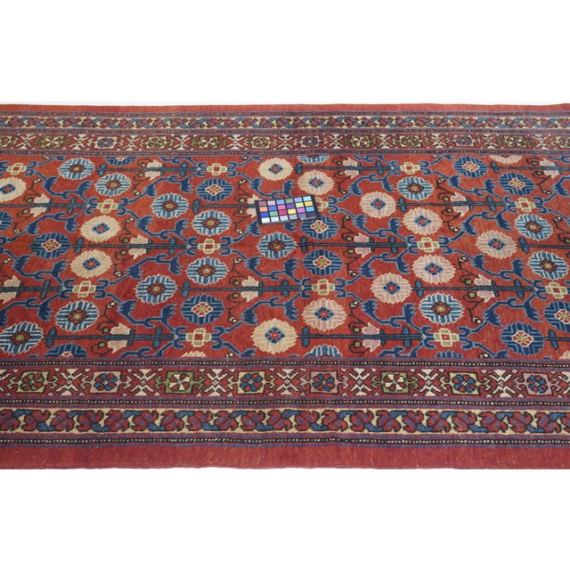 1940s Vintage Khotan Samarghand Rug 4'4'' X 7'4'' For Sale - Image 11 of 12