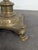 Neoclassical Style Pedestal Table in Onyx For Sale - Image 4 of 6