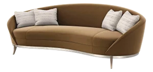 Art Deco Kidney Sofa