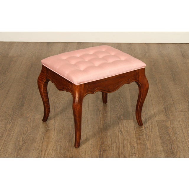 French Country Ethan Allen French Country Style Pair of Benches For Sale - Image 3 of 12