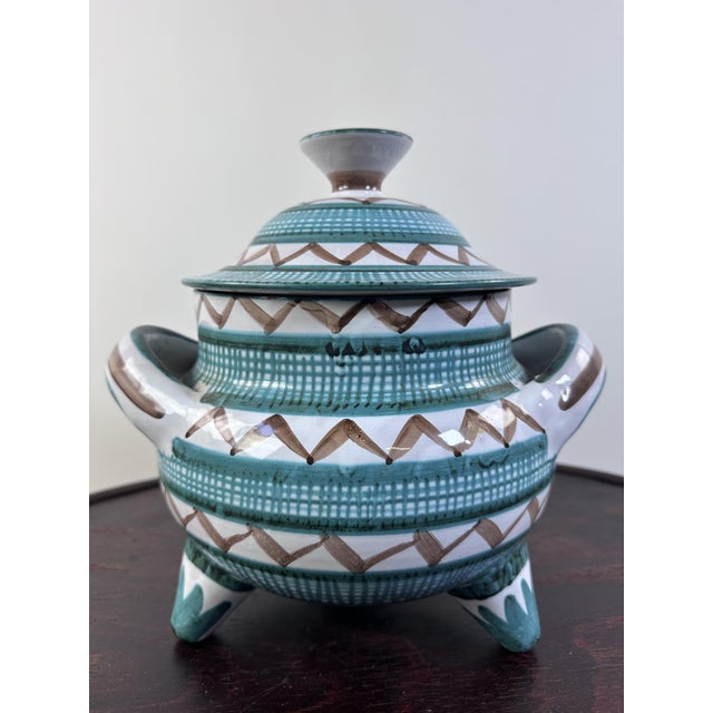 Ceramic Tripod Tureen by Robert Picaud, 1960s For Sale - Image 6 of 10