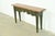 French Country French Country Green Painted Maple Console Table or Entry Table by Virginia House For Sale - Image 3 of 12