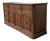 Henredon 1970s Credenza – Traditional Walnut Sideboard With Brass Pulls & Adjustable Shelving, 66” Vintage Cabinet For Sale