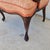 19th Century Antique Art Nouveau Edwardian Carved Walnut Armchair For Sale - Image 15 of 16