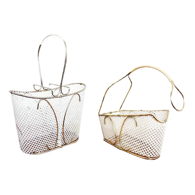 Mid-Century Wine Racks, Set of 2 For Sale