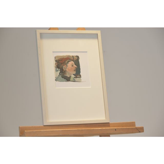 2000 - 2009 Nora, Jochen Pankrath, 2009, Oil on Paper, Framed For Sale - Image 5 of 6