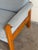 1970s Teak Blue Sofa Mid-Century Modern 3 Seater Couch Broad Living Room Seating 1970s For Sale - Image 5 of 10