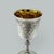 1970s Antique Vintage Sterling Silver Gilt Wine Religious Goblet Chalice 1971 5.5 Ozs For Sale - Image 5 of 8