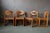 Modern Vintage Scandinavian Chairs in Stackable Wood, Set of 8 For Sale - Image 3 of 13