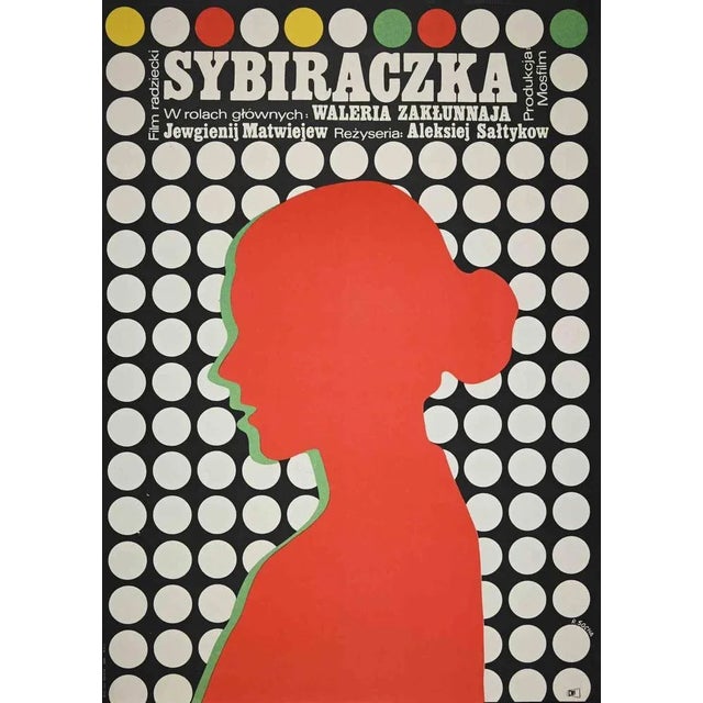 Sybiraczka - Vintage Poster is a vintage poster realized by R.Socha, in 1974s. Mixed colored offset print. The artwork...