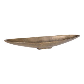 Brass Boat Bowl Medium For Sale