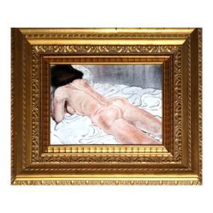 Nude on a Bed