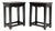 Chinese Pair of Graceful Half Tables, C. 1880 For Sale