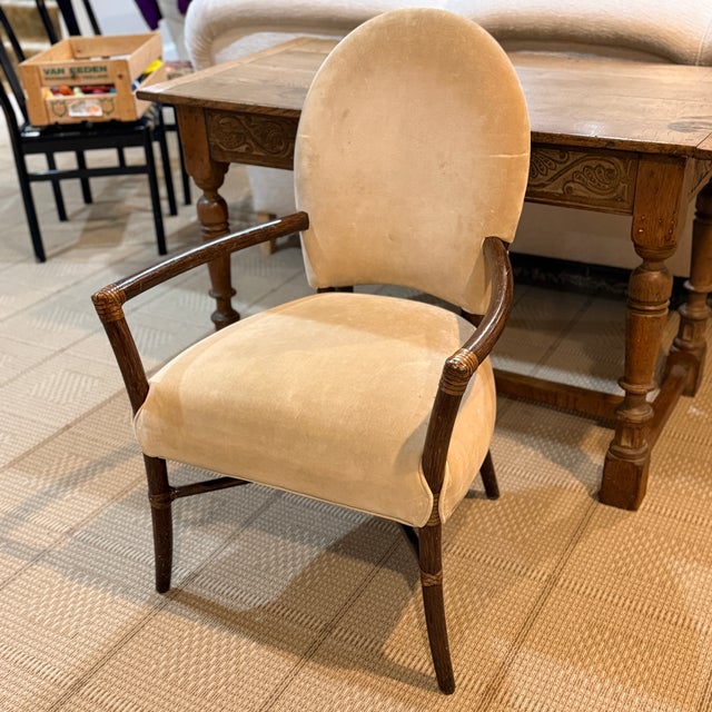 Wood Vintage McGuire Chair For Sale - Image 7 of 7