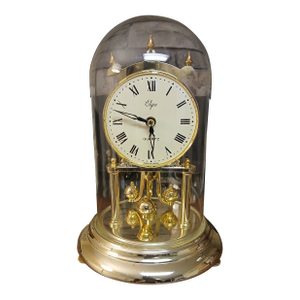 Vintage Elgin Anniversary Dome Clock – Rotating Pendulum – Made in Japan