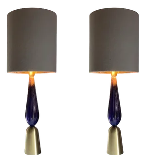 Table Lamps in Murano Glass from Simoeng, Set of 2