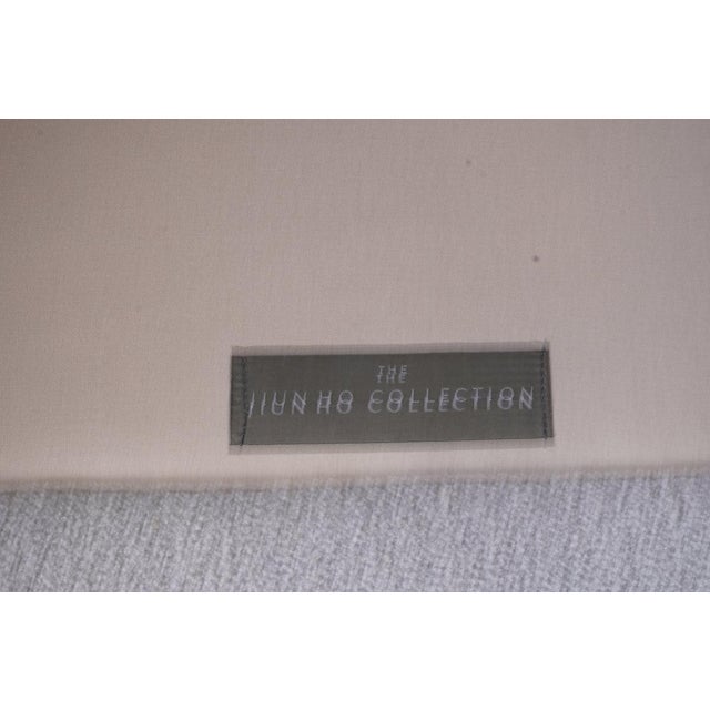 Dove Gray Dennis Miller Associates Sofa by Jiun Ho For Sale - Image 8 of 8