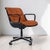 Metal Charles Pollack for Knoll Burnt Orange Executive Chair For Sale - Image 7 of 16