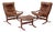 Siesta Chairs and Ottoman by Ingmar Relling for Westnofa, 1960s, Set of 3 For Sale