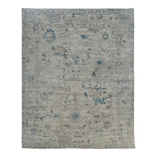Vintage Oushak Carpet - 8'6" X 9'7" For Sale