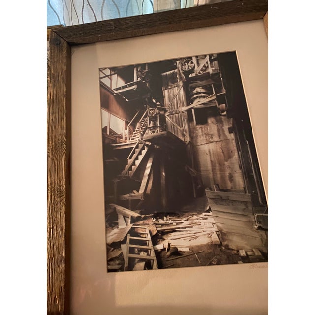 Late 20th Century Late 20th Century Gerry Rhoades Cibachrome Photographic Print of Argo Mill, Idaho Springs. For Sale - Image 5 of 12