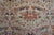 1920s Beige Room Size Antique Allover Floral Knotted Wool Persian Mahal Rug For Sale In New York - Image 6 of 7