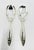 Mid-Century Modern 1980s Emilia Castillo for Los Castillo Taxco Silver Plate Fish Salad Serving Set - a Pair For Sale - Image 3 of 14