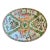 Antique Chinese Export Famille Rose Medallion Platter-C 1840-1860-Hand Painted For Sale