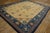 1920s Beige Floral Medallion Art Deco Antique Chinese Peking Rug 9' X 11'7'' Wool Carpet For Sale - Image 4 of 17