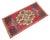 Hand Knotted Low Pile Turkish Small Rug Entry Decor, Bath Mat - 19'' X 38'' For Sale - Image 4 of 14