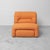 Vintage Orange Fabric Armchair, 1970s For Sale - Image 3 of 12