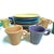 1990s Luna Garcia Pottery Dinnerware - Set of 16 For Sale - Image 4 of 17
