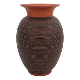 Brutalist Studio Pottery West German Vase by Rudi Stahl, 1960s For Sale