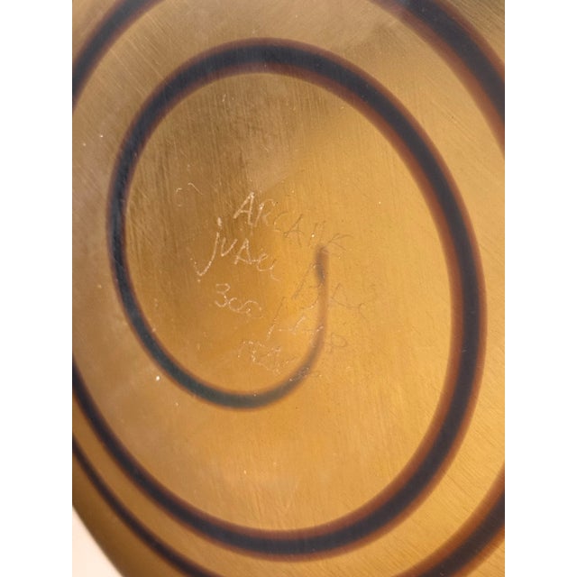Roberto Faccioli for Arcade Murano Glass Bowl For Sale - Image 4 of 12